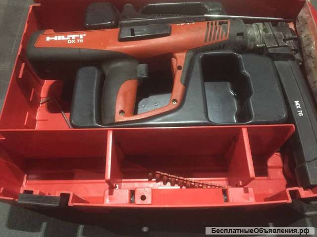 Пороховой монтажный пистолет HILTI DX 76 MX