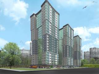 2-комнатная квартира, 58,42 кв.м.