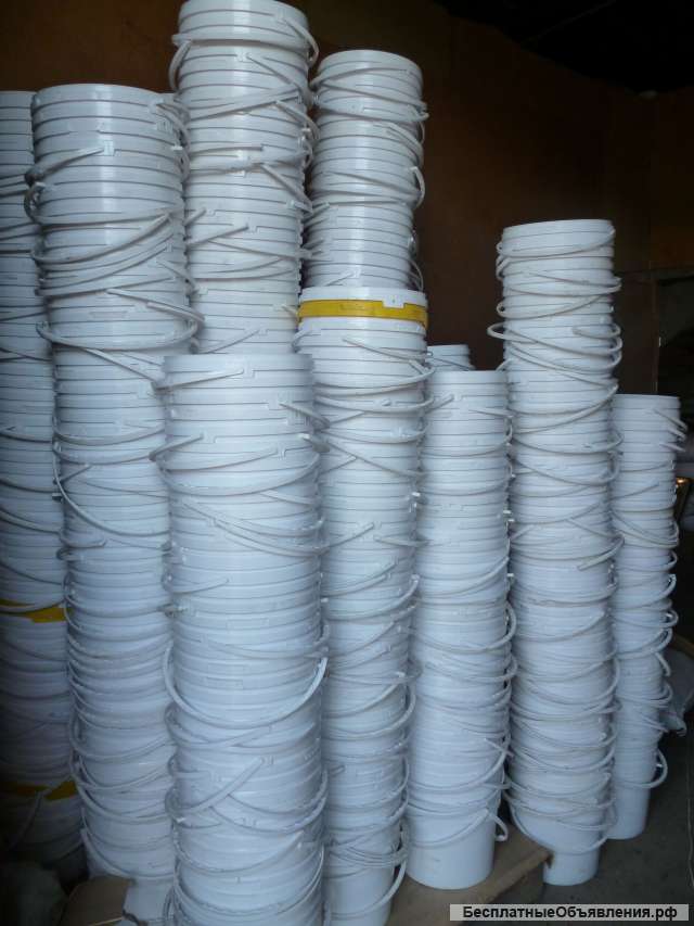 Пластиковые ведра из полипропилена