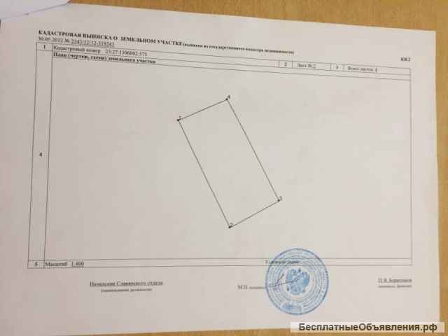 Участок 4,5 сот. (СНТ, ДНП)