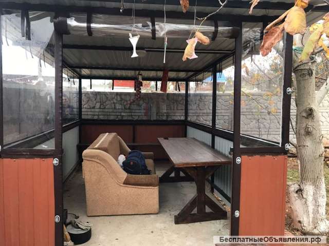 Мягкие окна для беседки, веранды и терассы