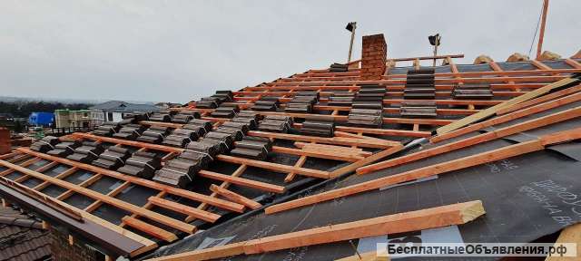 Монтаж кровли под ключ
