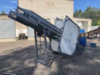 Ленточный транспортер с металлодетектором мск-лмд-600