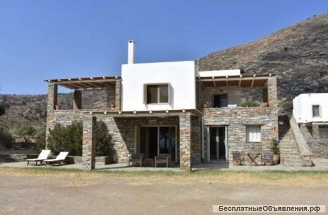 Элитная вилла с 2 этажа на берегу моря в Cyclades, Kea