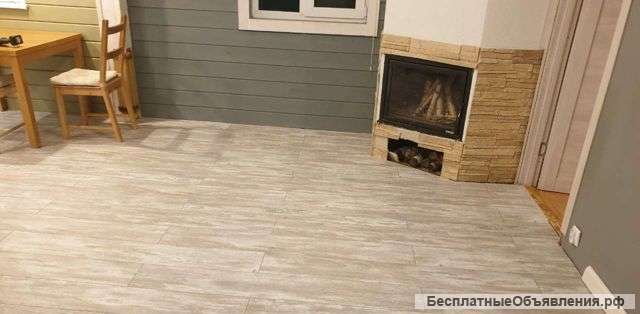 Укладываю линолеум любых размеров, а также ламинат, Ленинградская область