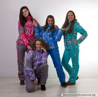 Зимний женский костюм утепленный, спортивная одежда