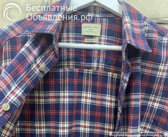 Рубашка в клетку Selected Homme (REGULAR FIT)