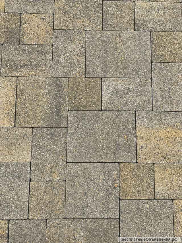 Вибропрессованная тротуарная плитка
