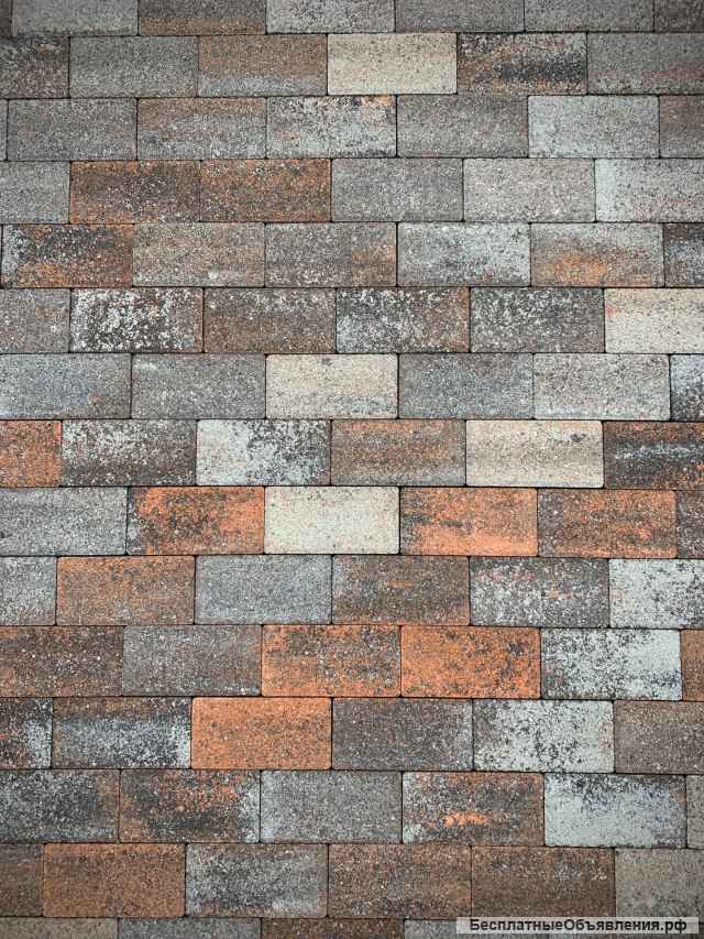 Вибропрессованная тротуарная плитка