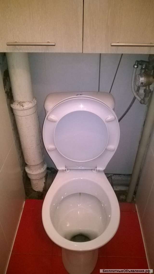 Установка унитаза