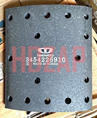 Накладка тормозная задняя для HYUNDAI 3454226910