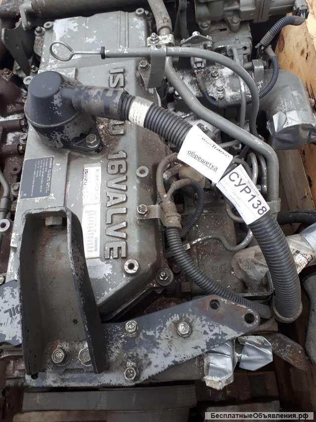 Двигатель экскаваторный isuzu 4hk-1 Xysa-02B