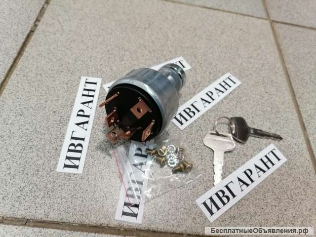 08086-20000, 08086-10000, 22B-06-11910 Замок зажигания Komatsu PC, с ключем 08086-20000, 08086-10000