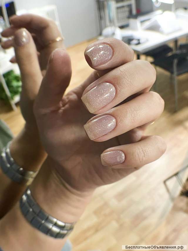 Маникюр с покрытием
