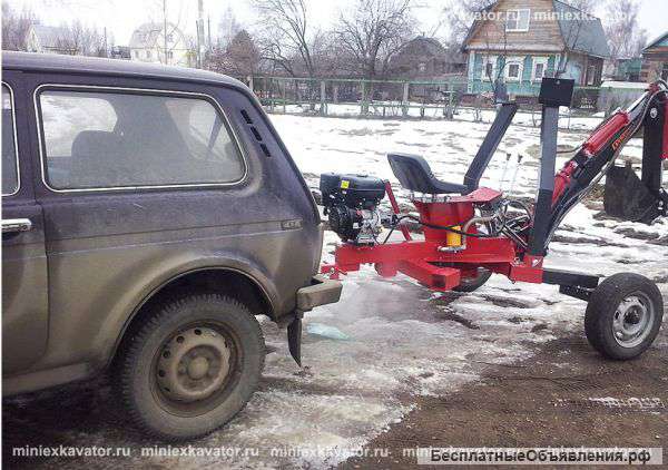 Прицепные мини экскаваторы (прицепного типа) Landformer