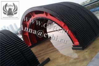 Венец зубчатый шаровой мельницы МШР 2100х3000 МШР 2700х3600 МШР 2700х2100 МШР 3200х3100