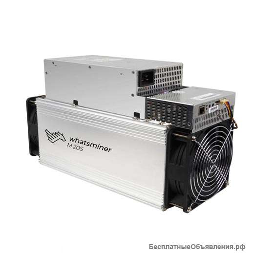 Майнер whatsminer м20s 68Т б/У