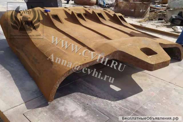 Стенка передняя ковша экскаватора ЭКГ-5А ЭКГ-8 ЭКГ-10