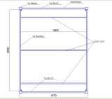Кровать кованая металлическая КЛ
