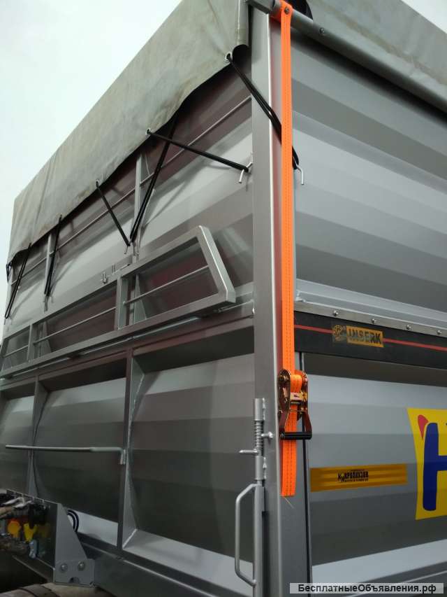 Полуприцеп бортовой 4-х осный