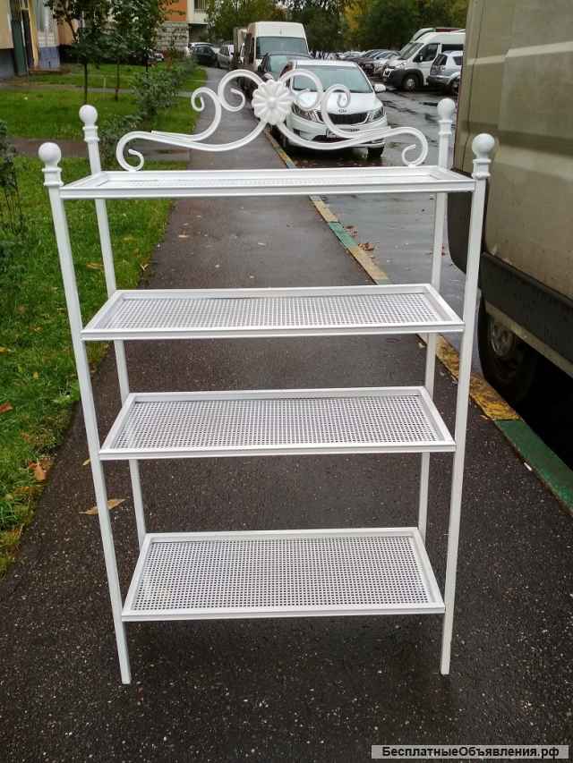 Этажерка кованая металлическая Э-1