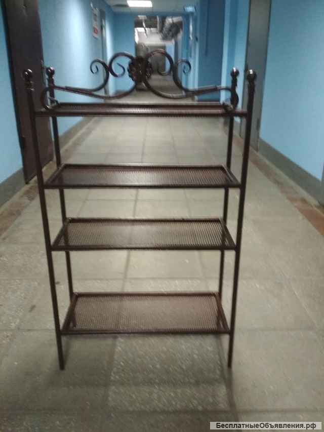 Этажерка кованая металлическая Э-1