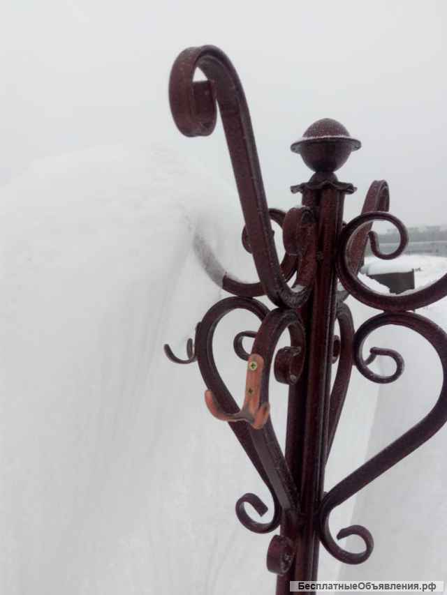 Вешалка напольная металлическая кованая В-6