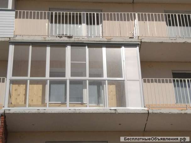 Остекление балконов и лоджий