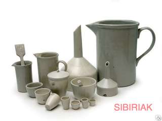 Посуду лабораторную из фарфора