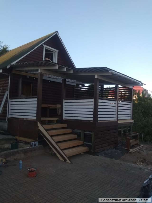 Террасы и веранды под ключ