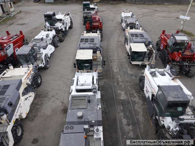 Аренда ресайклера для холодной регенерации асфальта, а также для стабилизации грунта под основание