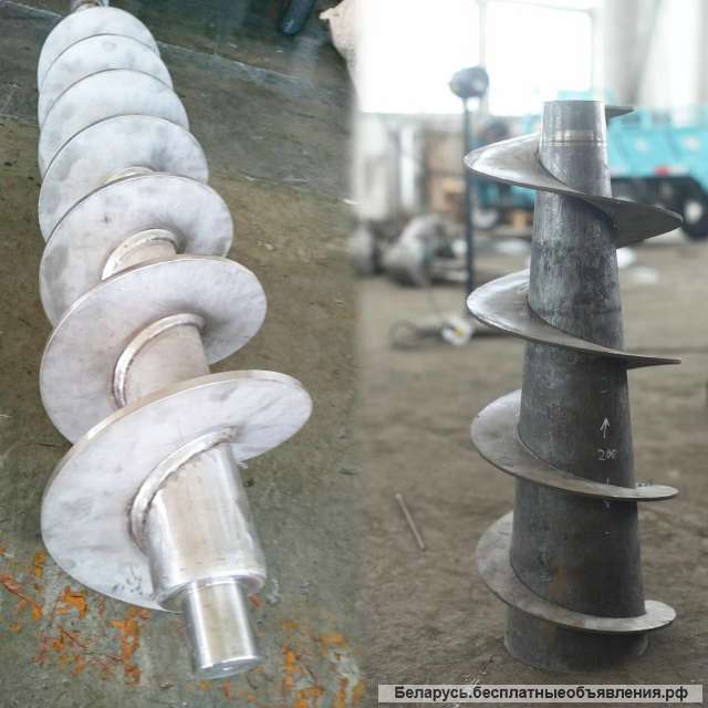 Шнековые спирали для шнековых транспортеров