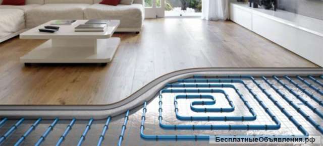 Монтаж водяного теплого пола