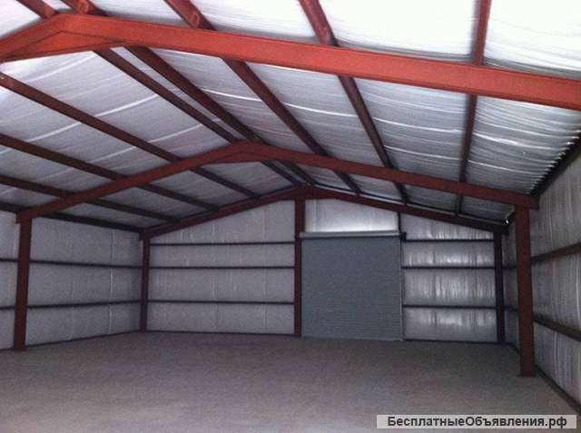 Строительство ангаров, складов, металлоконструкций