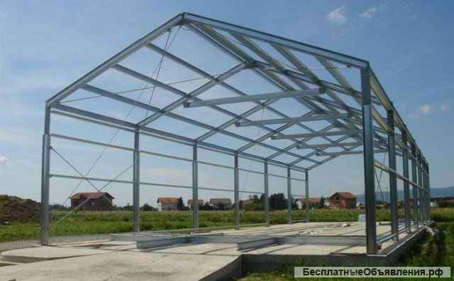 Строительство ангаров, складов, металлоконструкций