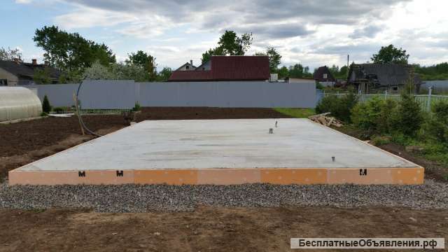 Фундаменты с нуля под ключ