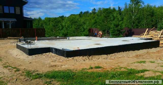 Плита фундаментная под ключ