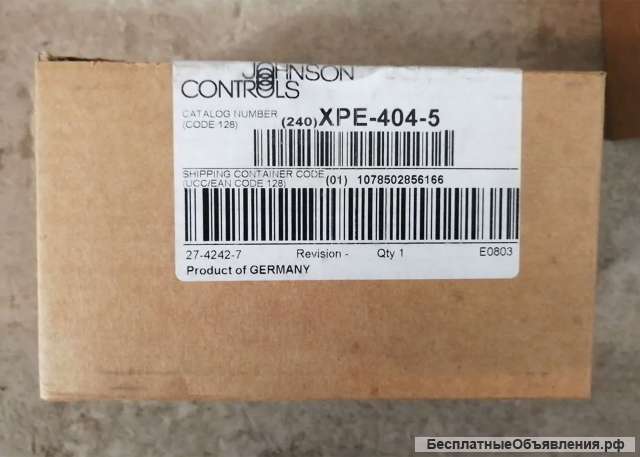 JOHNSON CONTROLS XPE-404-5 Модуль расширения