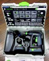 Festool C 18 HPC 4,0 I-Plus sys3 Аккумуляторная дрель-шуруповёрт