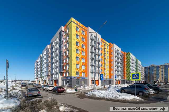 1-к квартира, 35 м2, 3/7