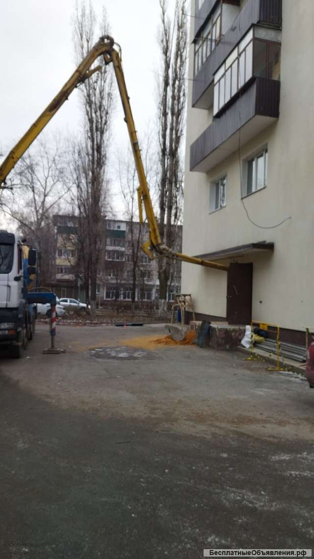 Аренда бетононасоса с миксером