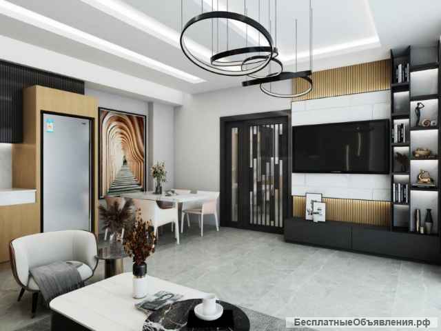 Квартиры в строящемся комплексе в Аланье, Турция