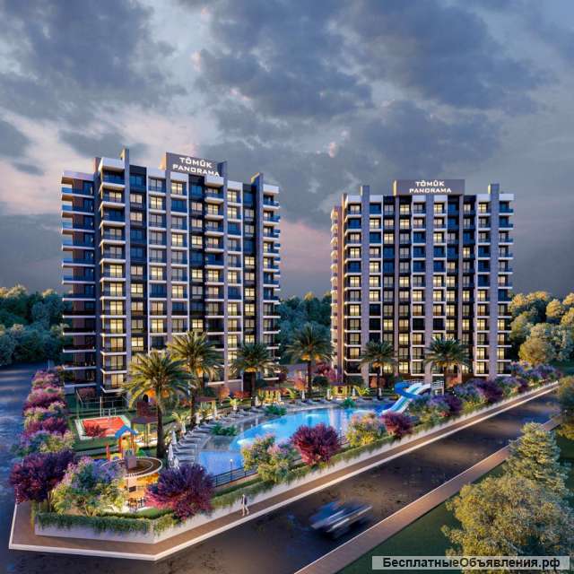 Квартиры от застройщика в городе Мерсин, Турция