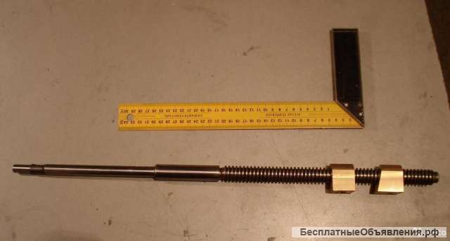 Винт поперечной подачи 6Т12 с гайкой