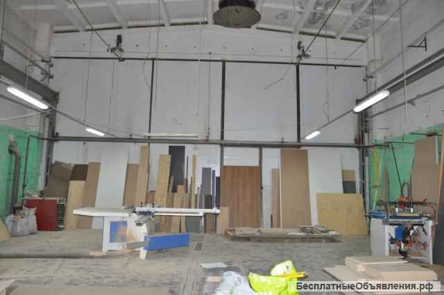 Сдается складское помещение площадью 392,5 м2