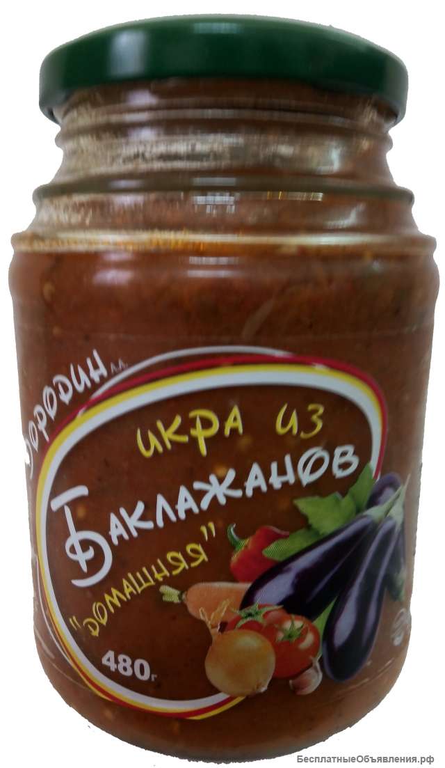 Икра из баклажанов по Домашнему