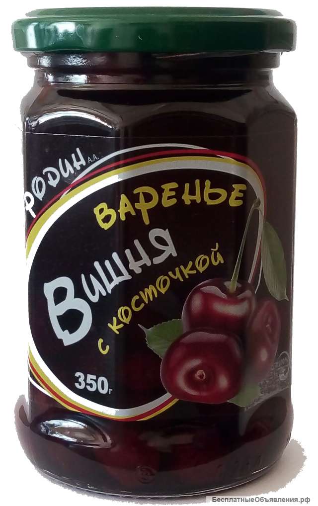 Варенье из Вишни с косточкой