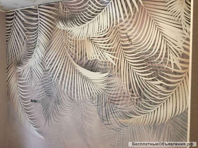 Поклейка обоев