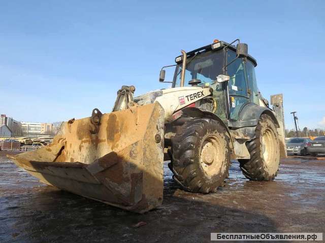 Экскаватор-погрузчик Terex 860, 2011 г, Англия
