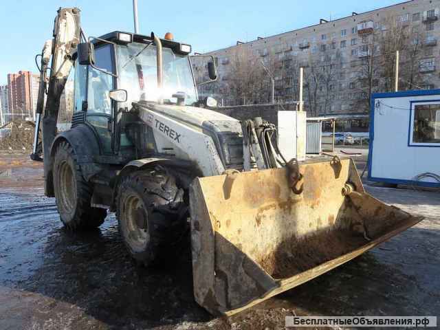 Экскаватор-погрузчик Terex 860, 2011 г, Англия